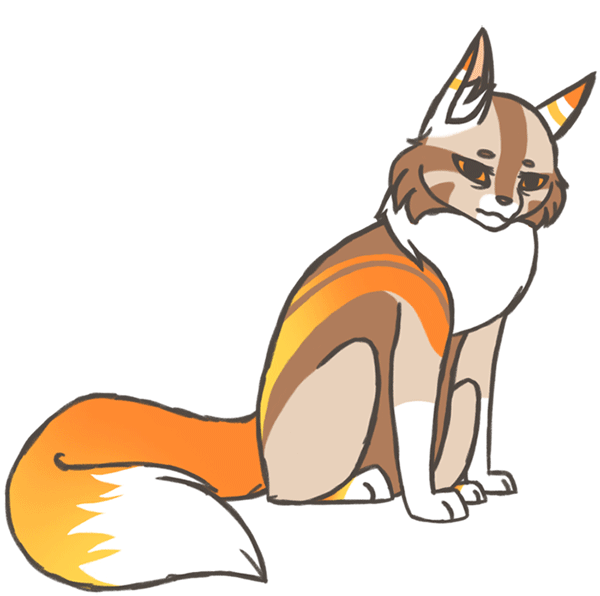 Yawning Amberdawn (oc)